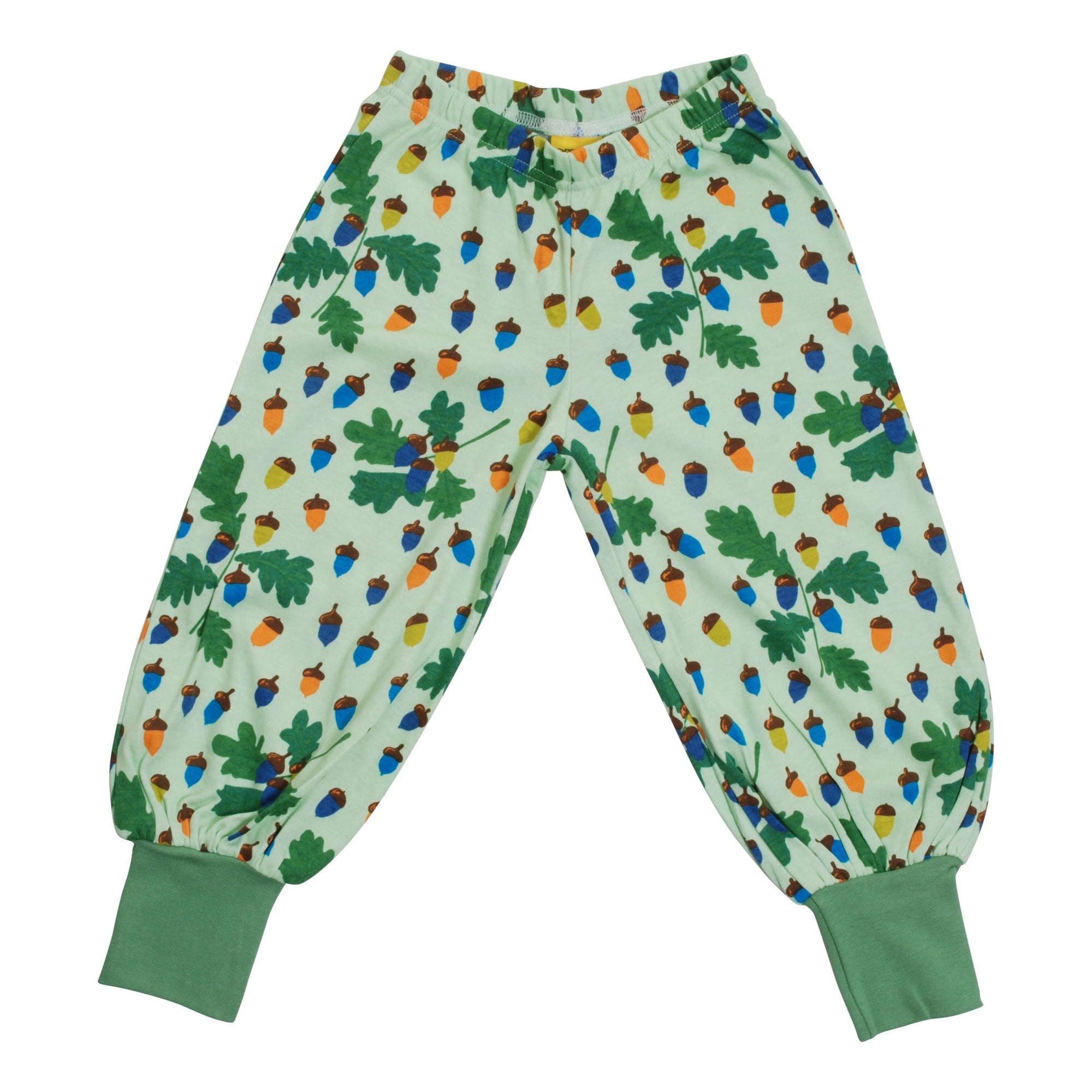 Acorns - Pastel Green Baggy Pants-Duns Sweden-Modern Rascals