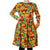 Adult's Autumn Garden - Black Long Sleeve Dress With Gathered Skirt-Duns Sweden-Modern Rascals