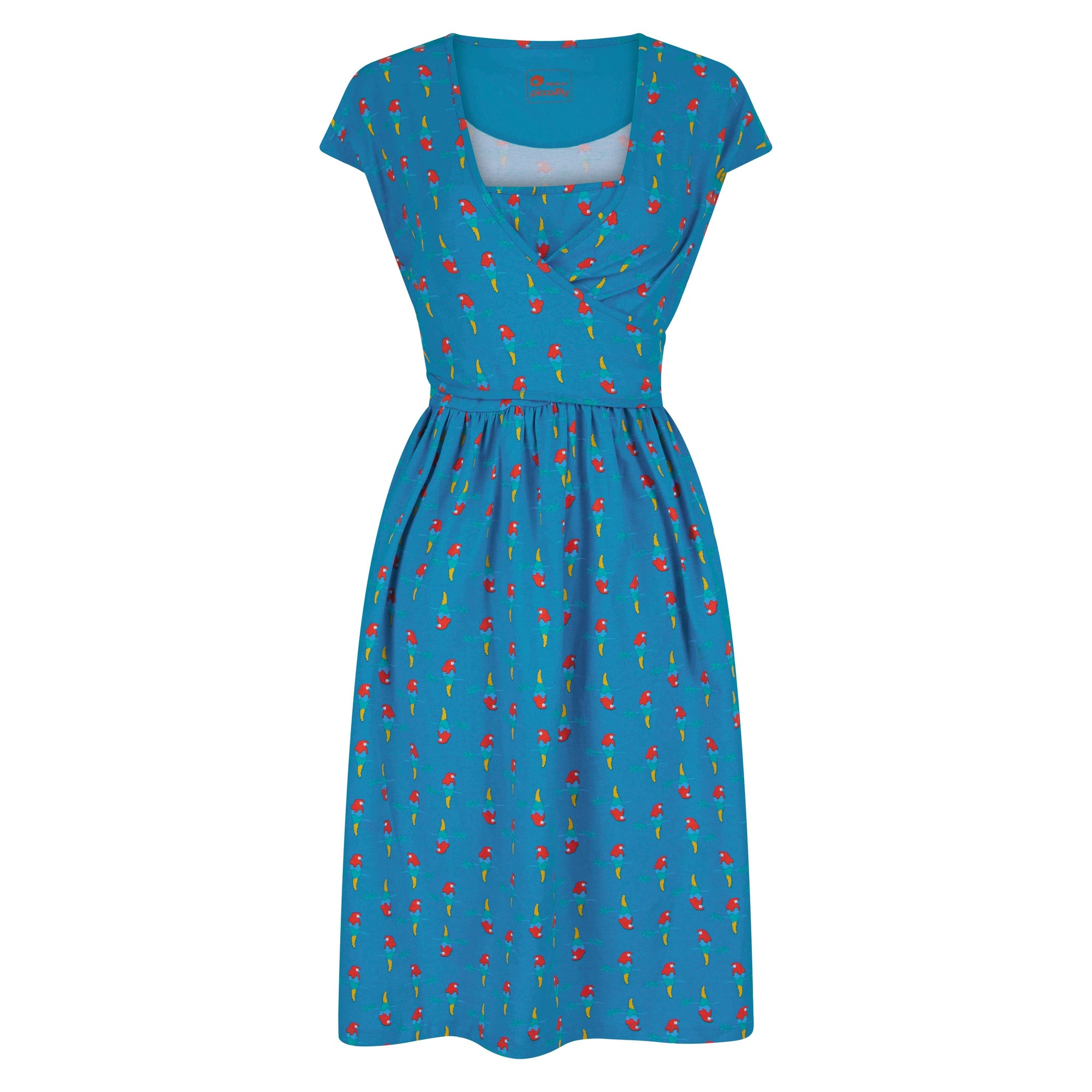 Adult's Parrot Wrap Dress-Piccalilly-Modern Rascals