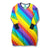 Adult's Rainbow Long Sleeve Bell Dress-Naperonuttu-Modern Rascals