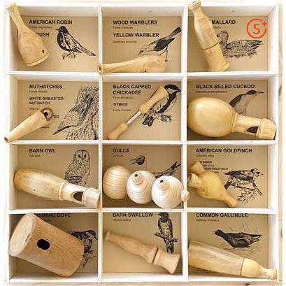 American Birds - 12 Nests Bird Call Collection-Quelle est Belle Company-Modern Rascals