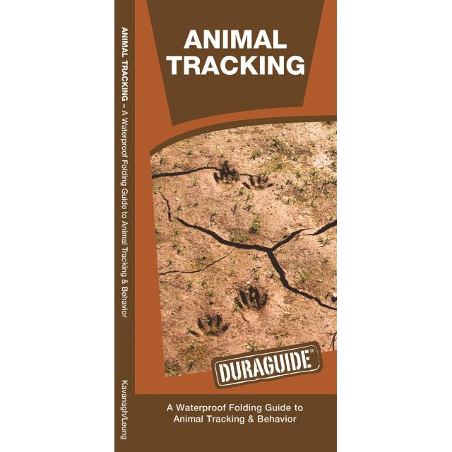 Animal Tracking: A Waterproof Folding Guide to Animal Tracking and Behavior-National Book Network-Modern Rascals