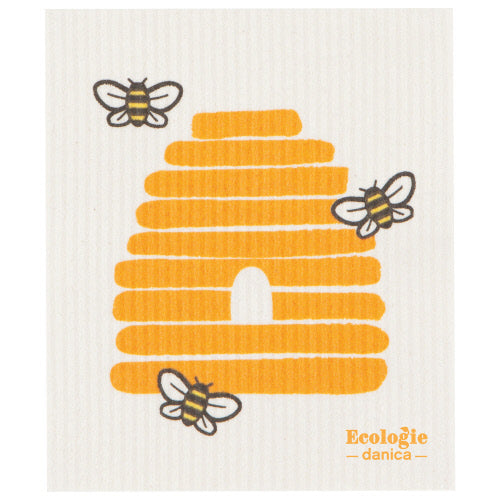 Bees Swedish Dishcloth-Danica-Modern Rascals