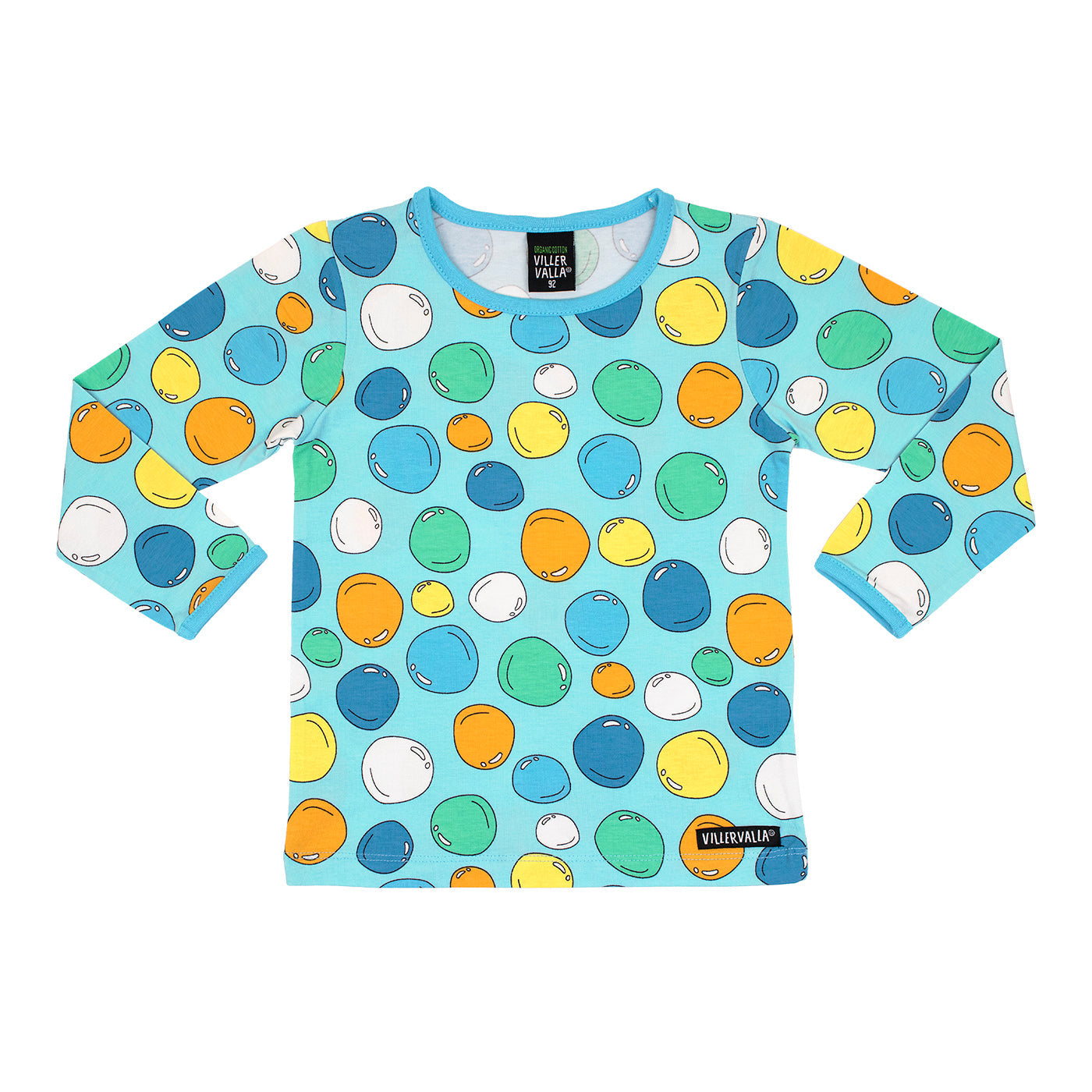 Bubble Long Sleeve Shirt - Light Aruba-Villervalla-Modern Rascals