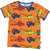 Cars T-Shirt - Orange - 2 Left Size 9-10 & 11-12 years-Smafolk-Modern Rascals