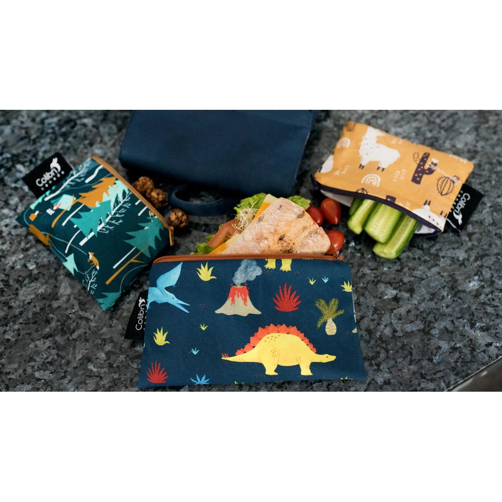 Colibri Snack Bag - Large - Dinosaur-Colibri-Modern Rascals