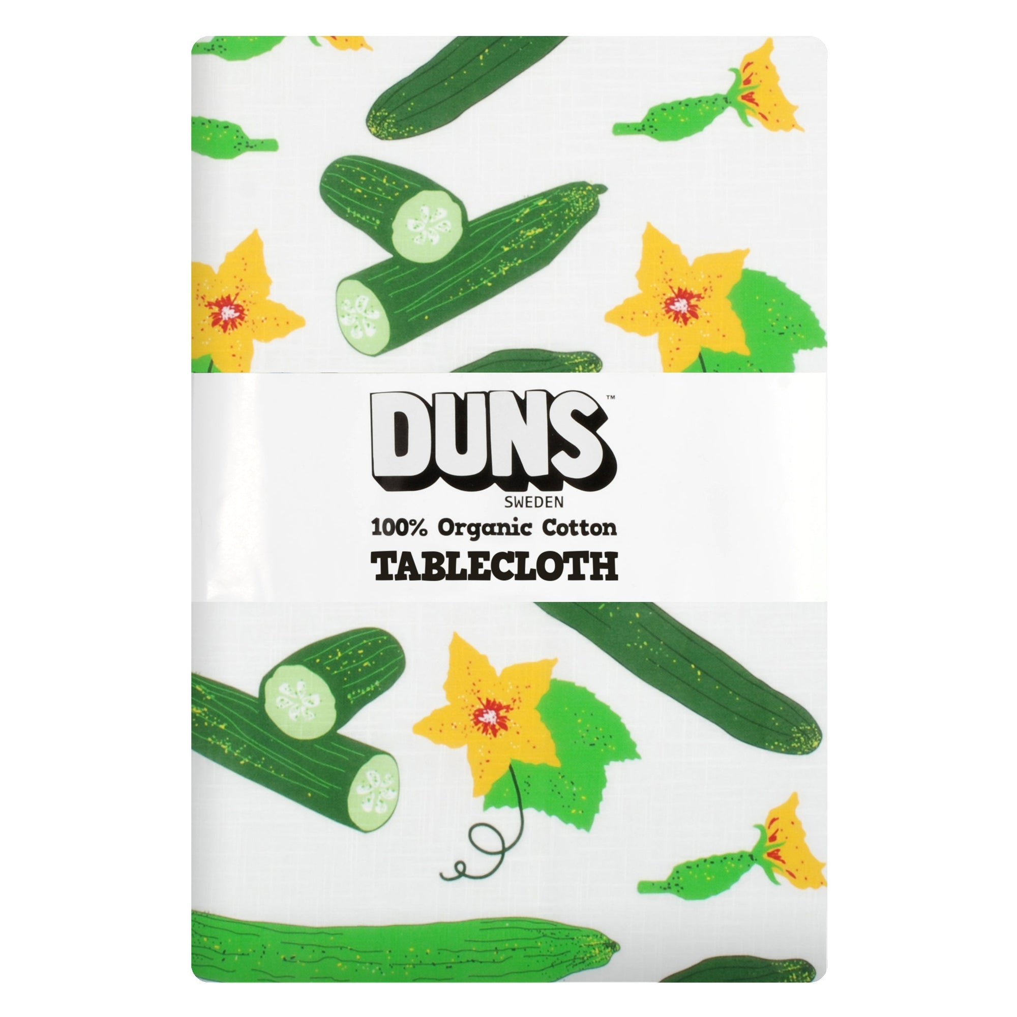 Cucumber Tablecloth (cotton/linen blend)-Duns Sweden-Modern Rascals