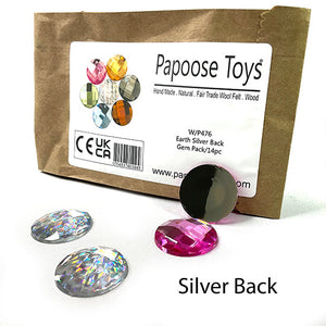 Earth Gems - Silver Back - 14 pieces-Papoose-Modern Rascals