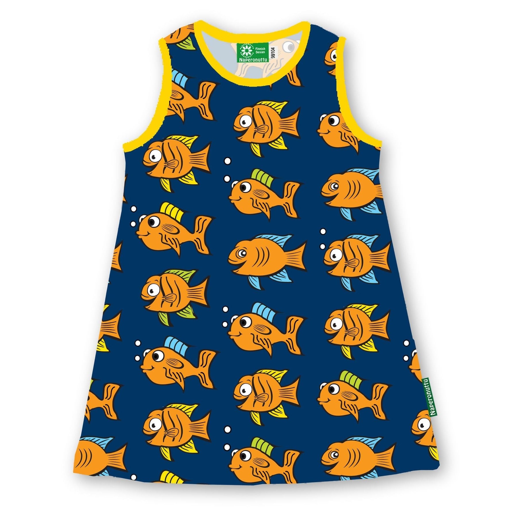 Fishs Sleeveless Sun Dress-Naperonuttu-Modern Rascals