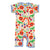 Flowers - Apricot Short Sleeve Suit - 2 Left Size 1-2 & 2-4 months-Duns Sweden-Modern Rascals