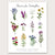 Flowers for Butterflies - 5"x7" Art Print-Stephanie Hathaway Designs-Modern Rascals