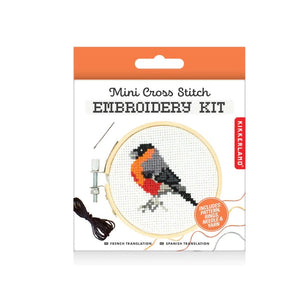 Huckleberry Mini Bird Cross Stitch Kit-Huckleberry-Modern Rascals