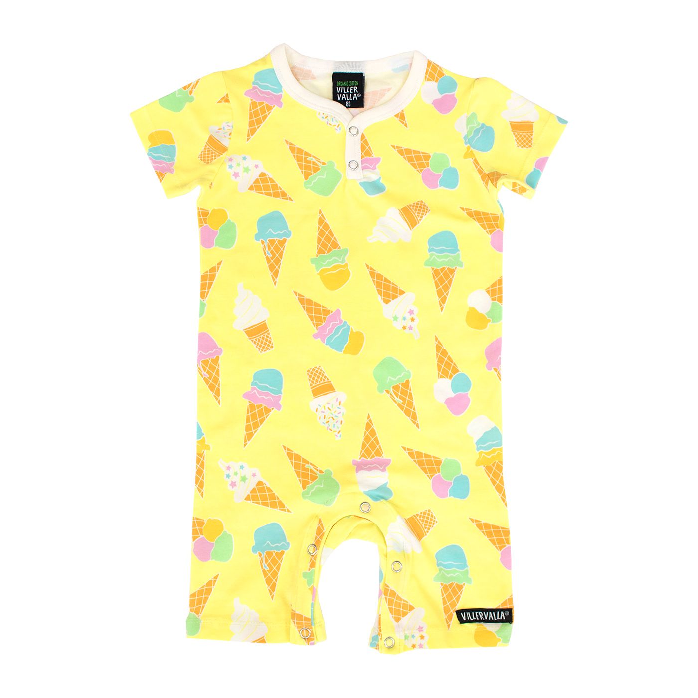 Ice Cream Summer Suit in Maize - 2 Left Size 6-9 & 9-12 months-Villervalla-Modern Rascals