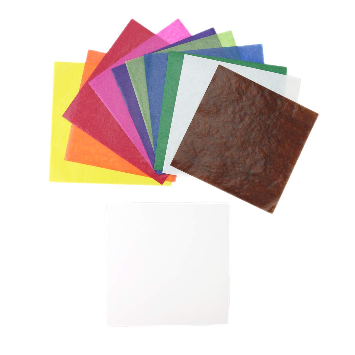 Kite Paper - Block of 100 Sheets Standard Colours - 16 x 16cm-Mecurius-Modern Rascals