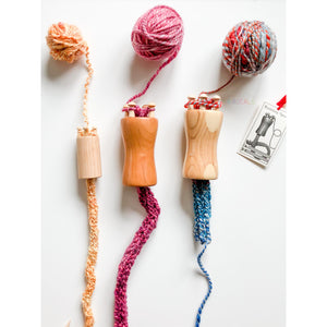 Large Knitting Spool - 4 Pegs-Cedar Hollow-Modern Rascals