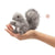 Mini Gray Squirrel Finger Puppet-Folkmanis Puppets-Modern Rascals