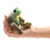 Mini Sitting Frog Finger Puppet-Folkmanis Puppets-Modern Rascals