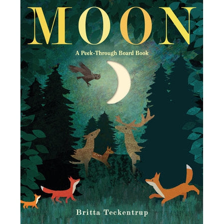 Moon: a Peek-Through Picture Book (boardbook)-Penguin Random House-Modern Rascals