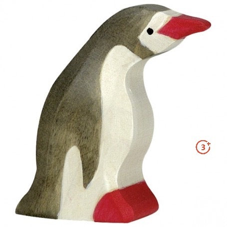 Penguin, Small with Head Forward-Holztiger-Modern Rascals
