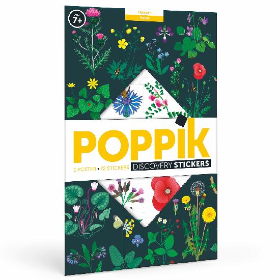 Poppik Discovery Poster - Flowers-Poppik-Modern Rascals