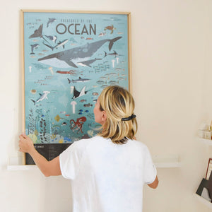Poppik Discovery Poster - Oceans-Poppik-Modern Rascals