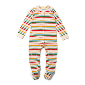 Rainbow Striped Adaptive Suit With Poppers-Little Green Radicals-Modern Rascals