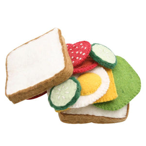 Sandwich Felt Food Set-Papoose-Modern Rascals