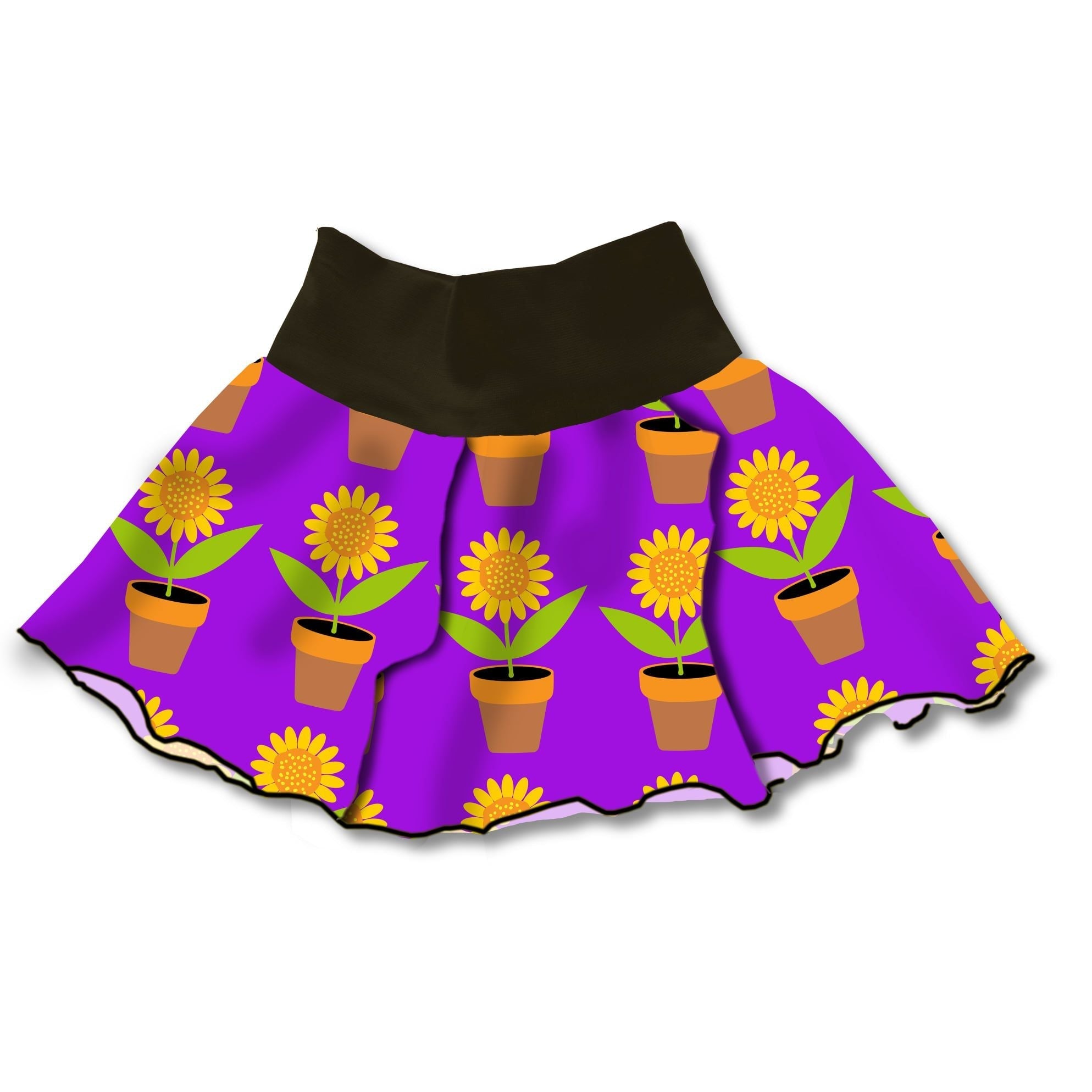 Sun Flower Skirt-Naperonuttu-Modern Rascals