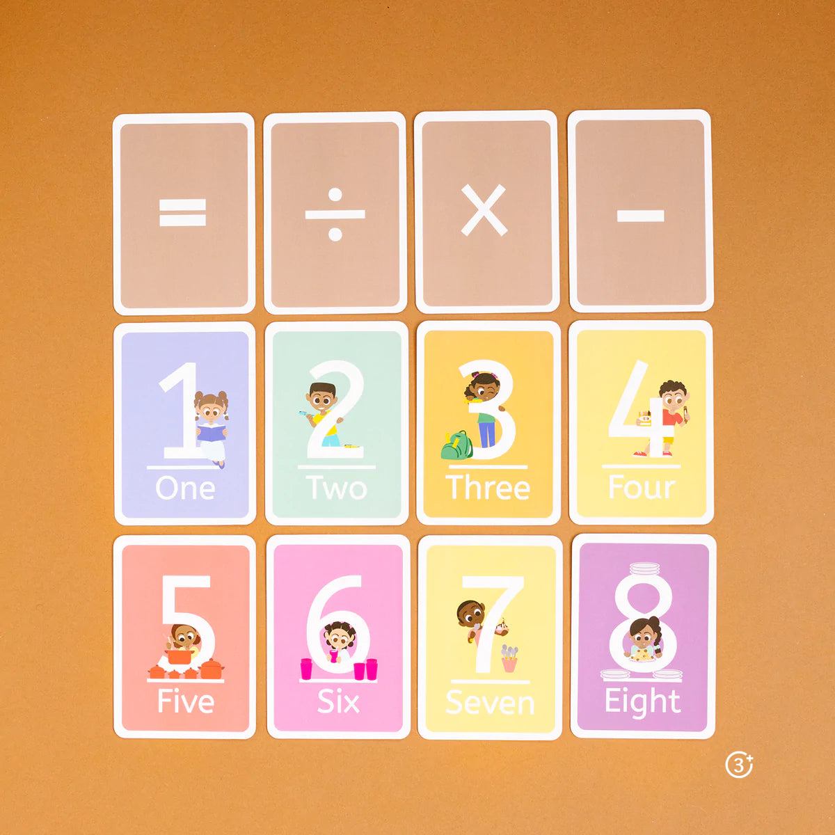 The Little Omo's Number Flashcards-Little Omo-Modern Rascals