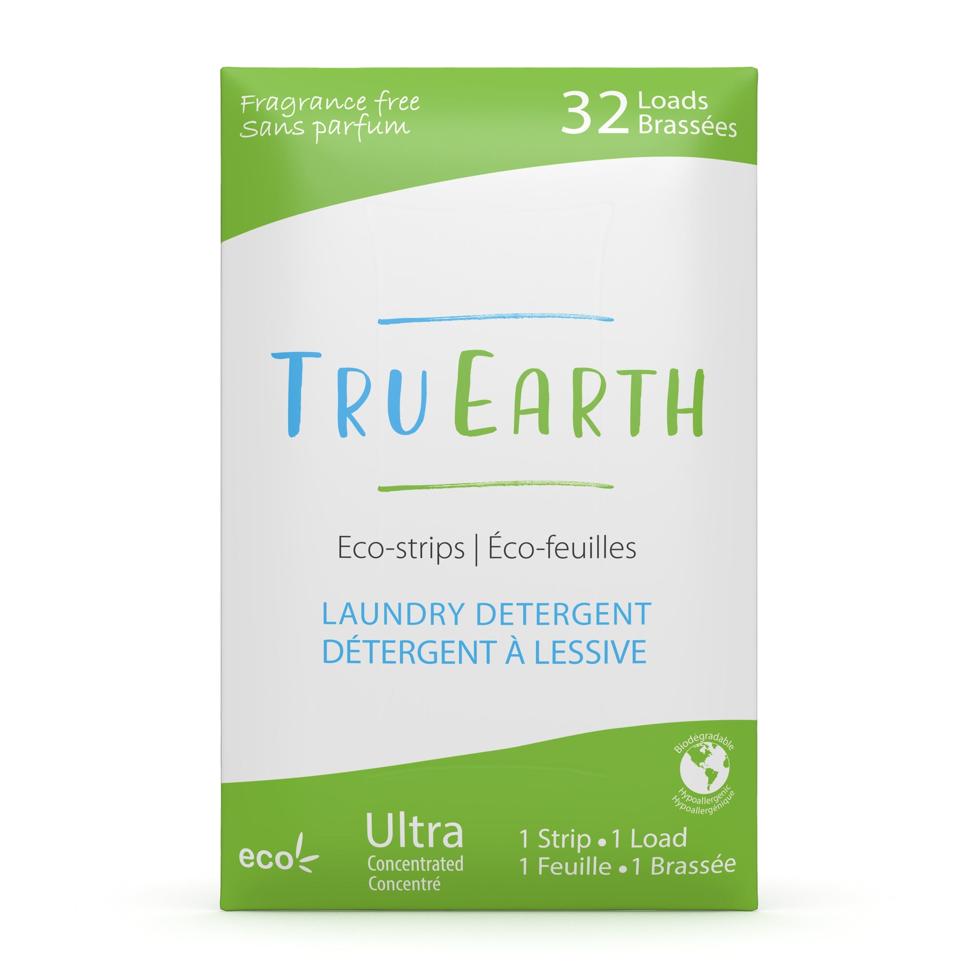 Tru Earth Eco-strips Laundry Detergent (Fragrance-free) - 32 Loads-Tru Earth-Modern Rascals