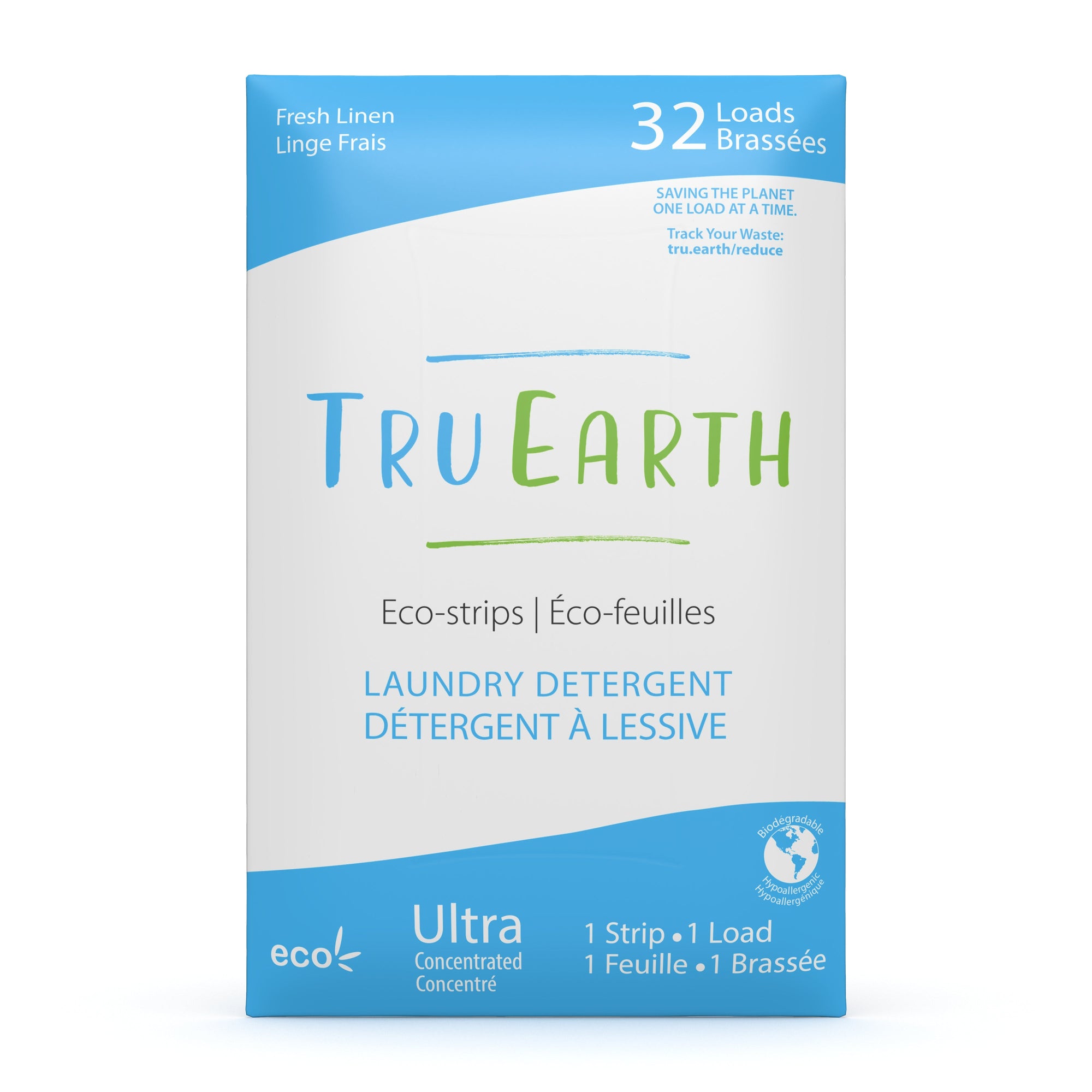 Tru Earth Eco-strips Laundry Detergent (Fresh Linen) - 32 Loads-Tru Earth-Modern Rascals