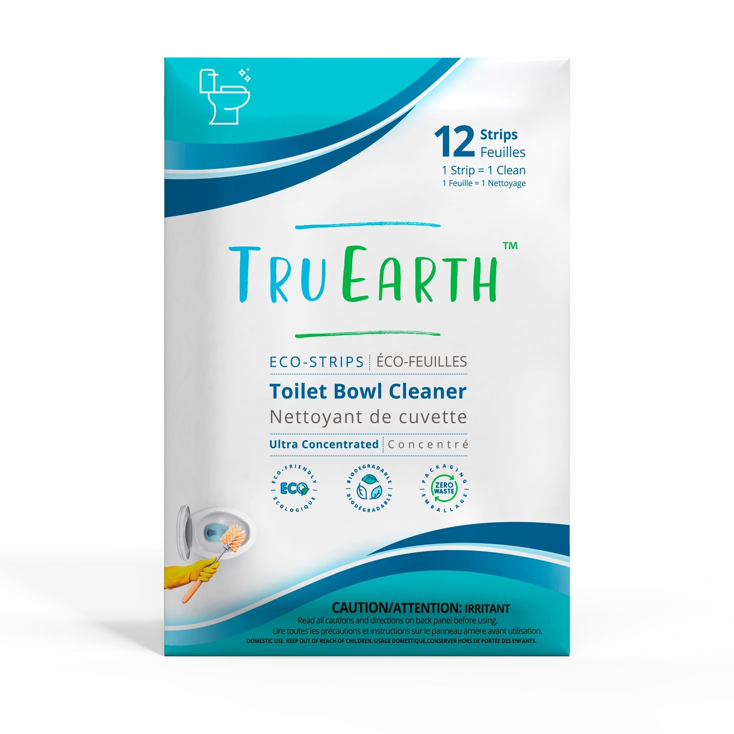 Tru Earth Toiler Bowl Cleaner Strips (12 pieces)-Tru Earth-Modern Rascals