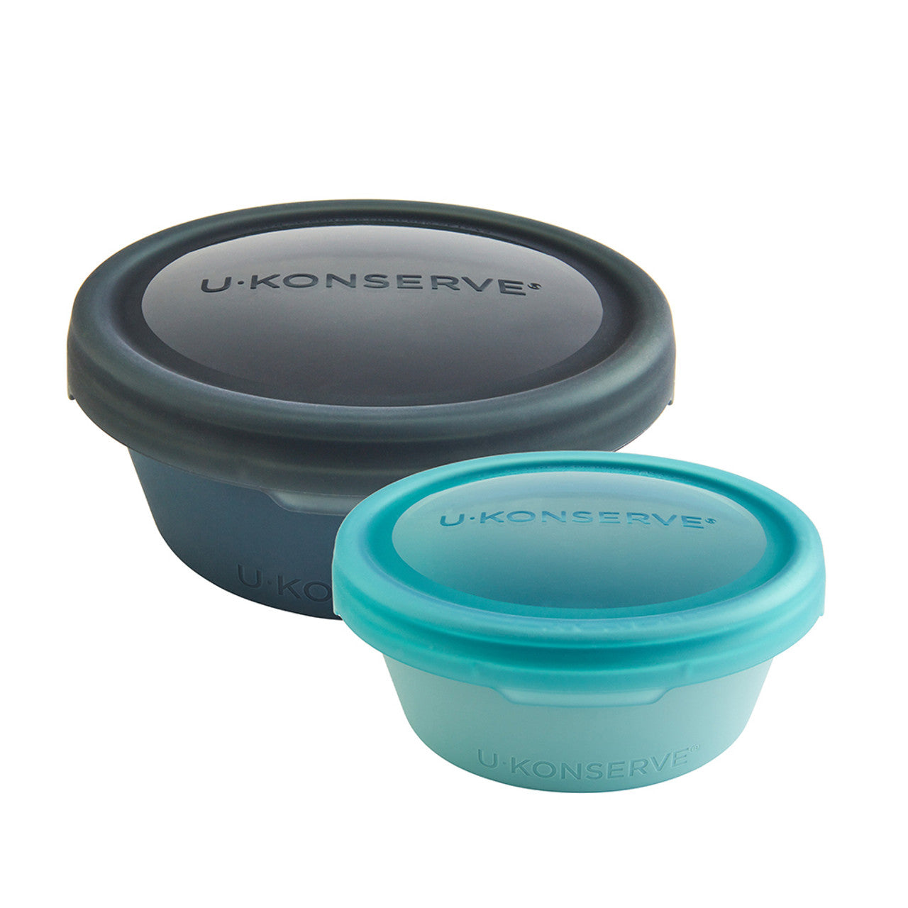 Ukonserve Leak-Proof Silicone Bouncebox Nesting Duo - 8oz & 20oz-U Konserve-Modern Rascals