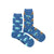 Women's Dinosaur & Volcano Mismatched Socks-Friday Sock Co.-Modern Rascals