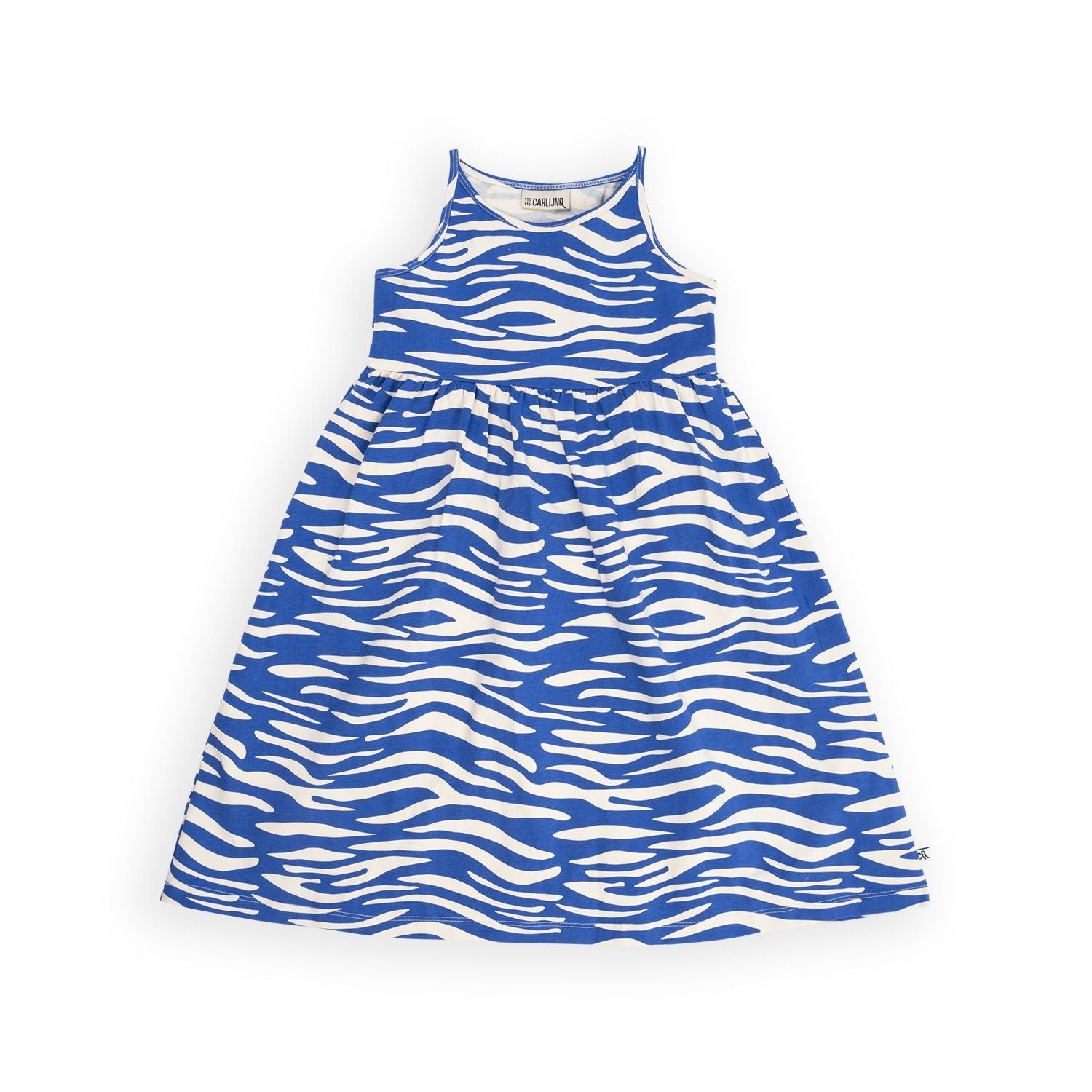 Zebra Halter Dress - 1 Left Size 10-12 years-CARLIJNQ-Modern Rascals